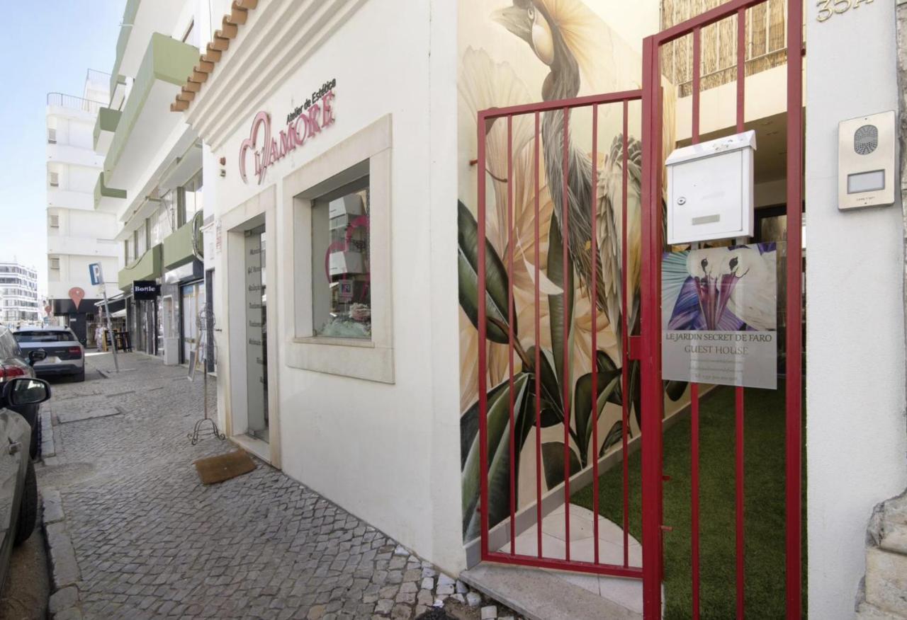 Le Jardin Secret De Faro Guesthouse المظهر الخارجي الصورة