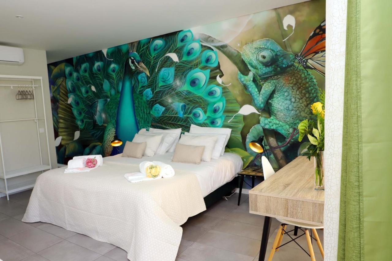 Le Jardin Secret De Faro Guesthouse المظهر الخارجي الصورة